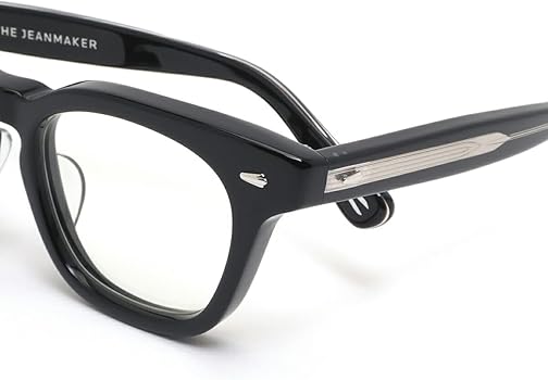 Amazon | [エフェクター] メガネ 伊達メガネレンズつき DENHAM-5 BK 48